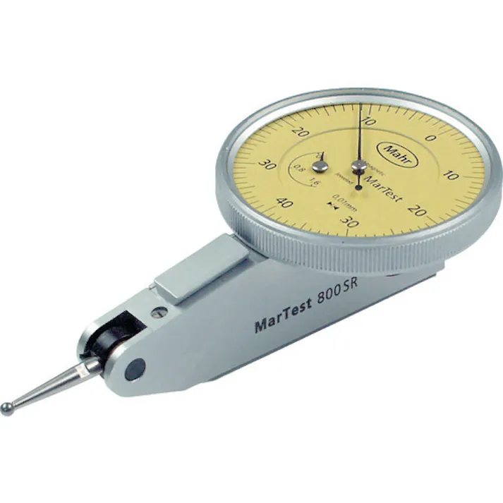 【CAINZ-DASH】マール・ジャパン てこ式ダイアルゲージ(広測定範囲タイプ) 文字盤径38mm 測定範囲±0.80mm(4307250) 800SR【別送品】