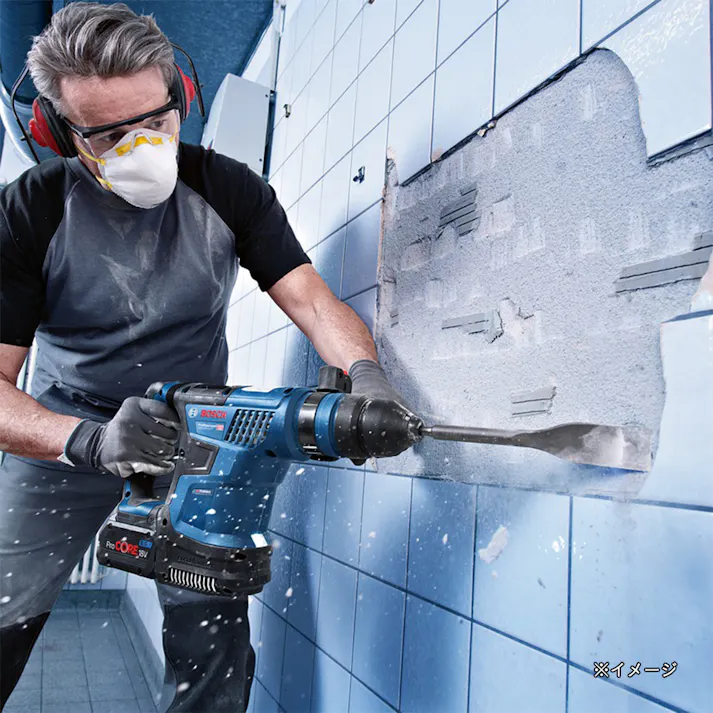 BOSCH コードレスハンマードリル 18V GBH18V-34CF バッテリー2個付