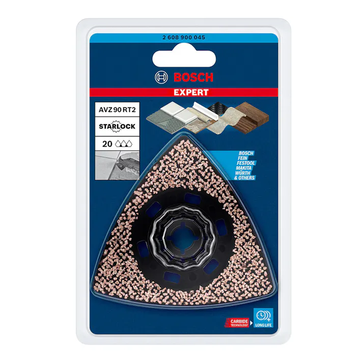 BOSCH マルチツールブレード スターロック サンディングプレート AVZ90RT2 2608900045