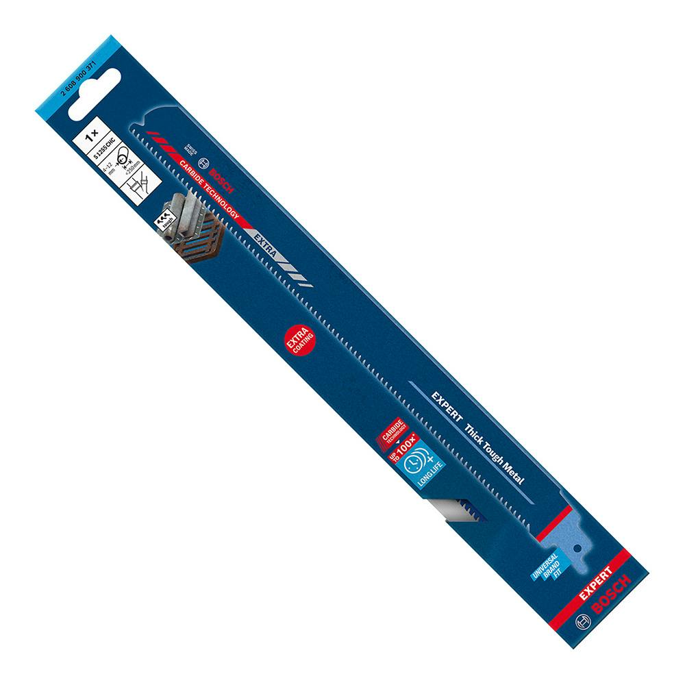 BOSCH セーバーソーブレード 超硬 金属 厚物用 S1255CHC