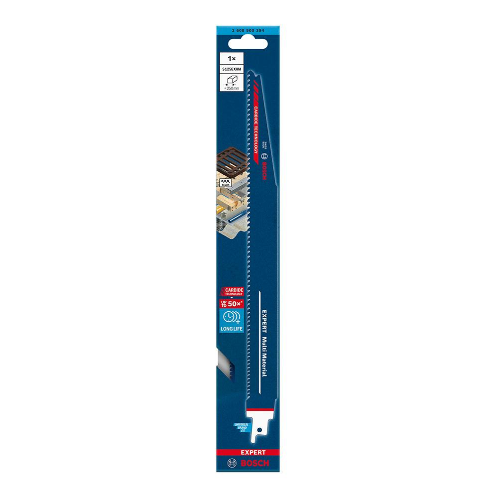 BOSCH セーバーソーブレード 超硬 木材＆金属用 マルチ建材用 S1256XHM