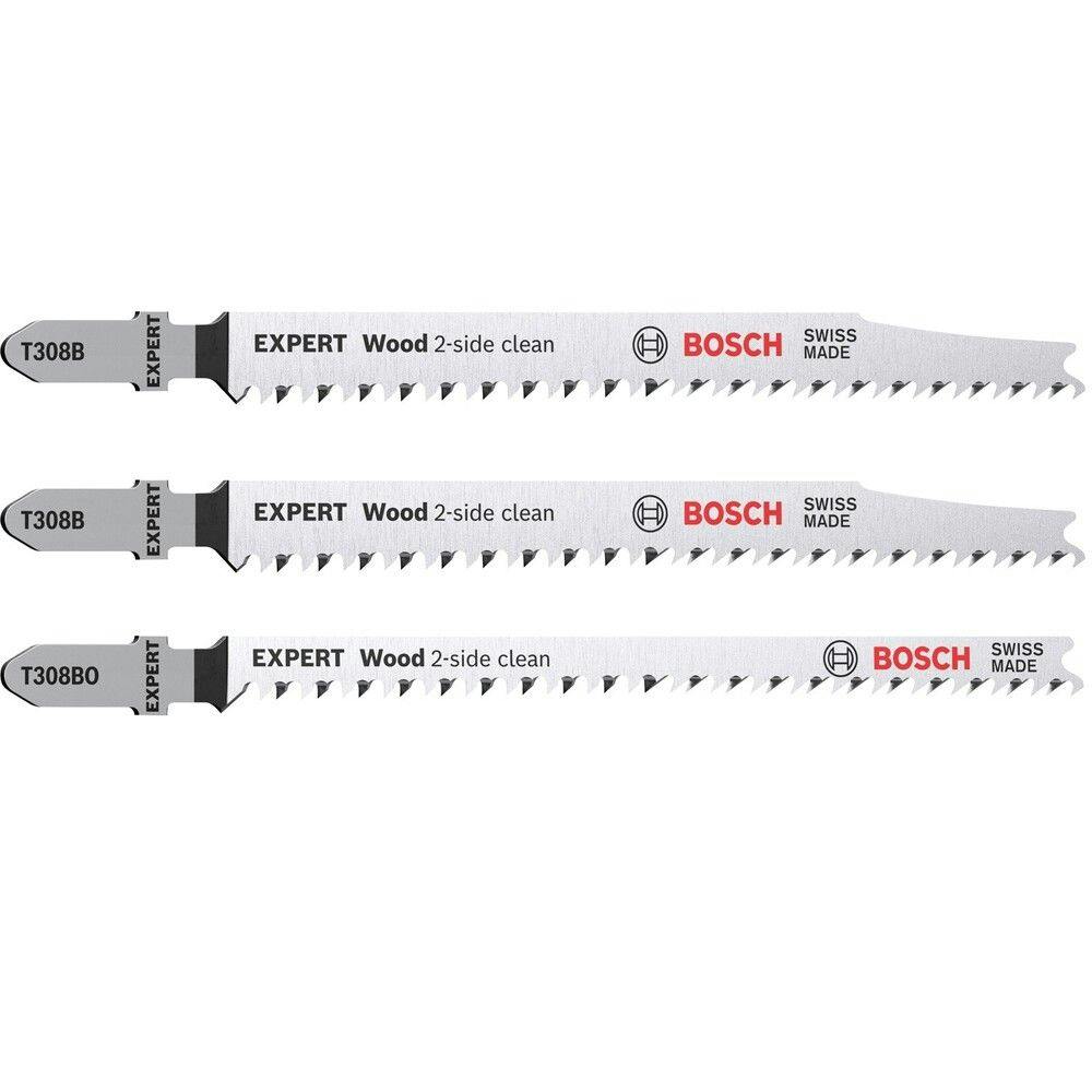 BOSCH ジグソーブレード 炭素工具鋼 木工用 超仕上げ T308B 2608900559 3本体セット ジグソー・電気鋸パーツ BOSCH ジグソーブレード 炭素工具鋼 木工用 超仕上げ T308B 2608900559 3本体セット ジグソー・電気鋸パーツ