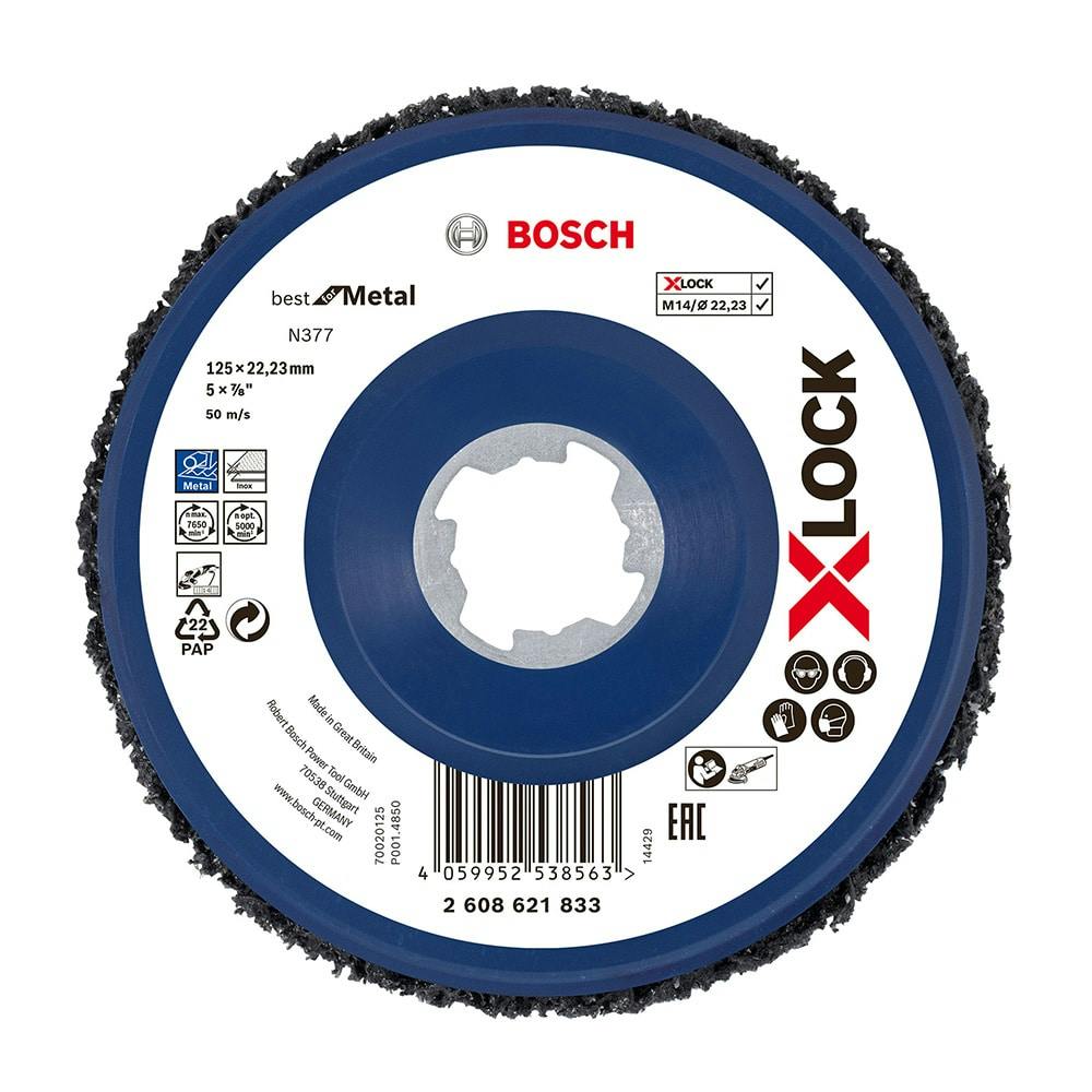 BOSCH X-LOCK クリーニングディスク 125 N377 2608621833 グラインダーパーツ BOSCH X-LOCK クリーニングディスク 125 N377 2608621833 グラインダーパーツ