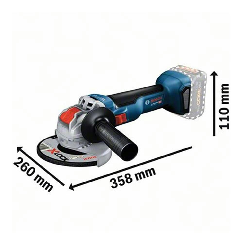 BOSCH　ボッシュコｰドレスディスクグラインダｰ 　GWX18V-10H BOSCH コードレスディスクグラインダー 18V GWX18V-10H 本体のみ【別送