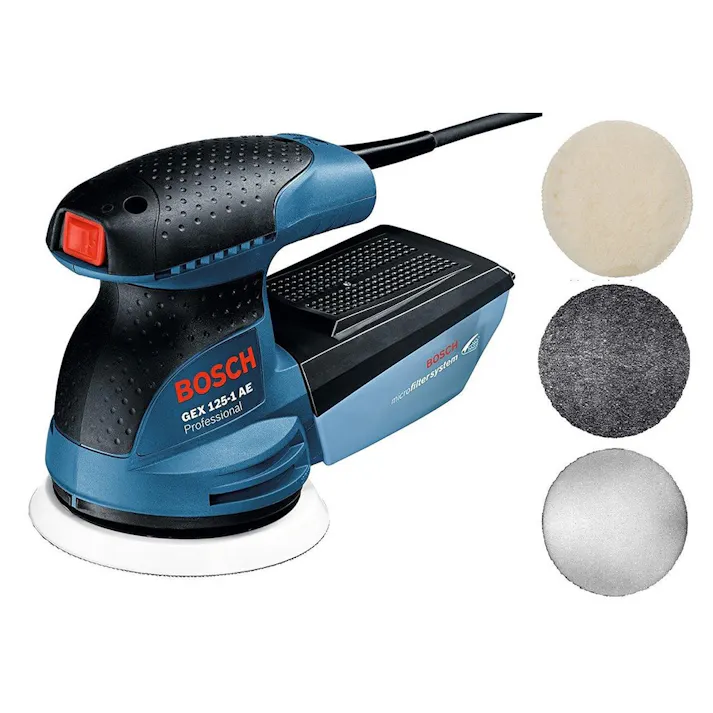 BOSCH ランダムアクションサンダー ポリッシングセット GEX125-1AEJ