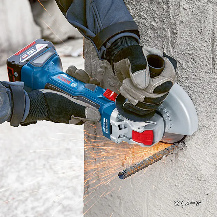 BOSCH コードレスディスクグラインダー 18V X-LOCK GWX18V-7 バッテリ1個付