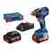 BOSCH コードレスインパクトドライバー 18V GDX18V-200 バッテリー2個付