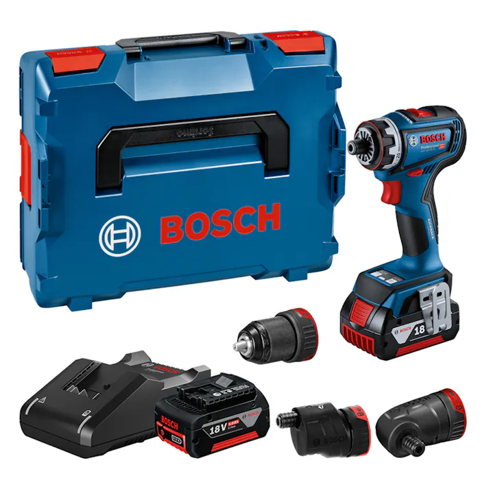 BOSCH コードレスマルチドライバードリル 18V GSR18V-90FC バッテリー2個付