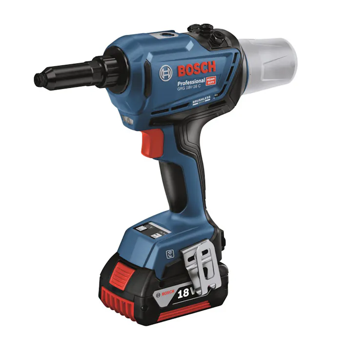 BOSCH コードレスリベッター 18V GRG18V-16C バッテリー2個付