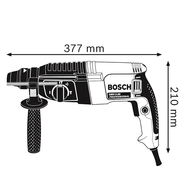 BOSCH ハンマードリル SDSプラス GBH2-26