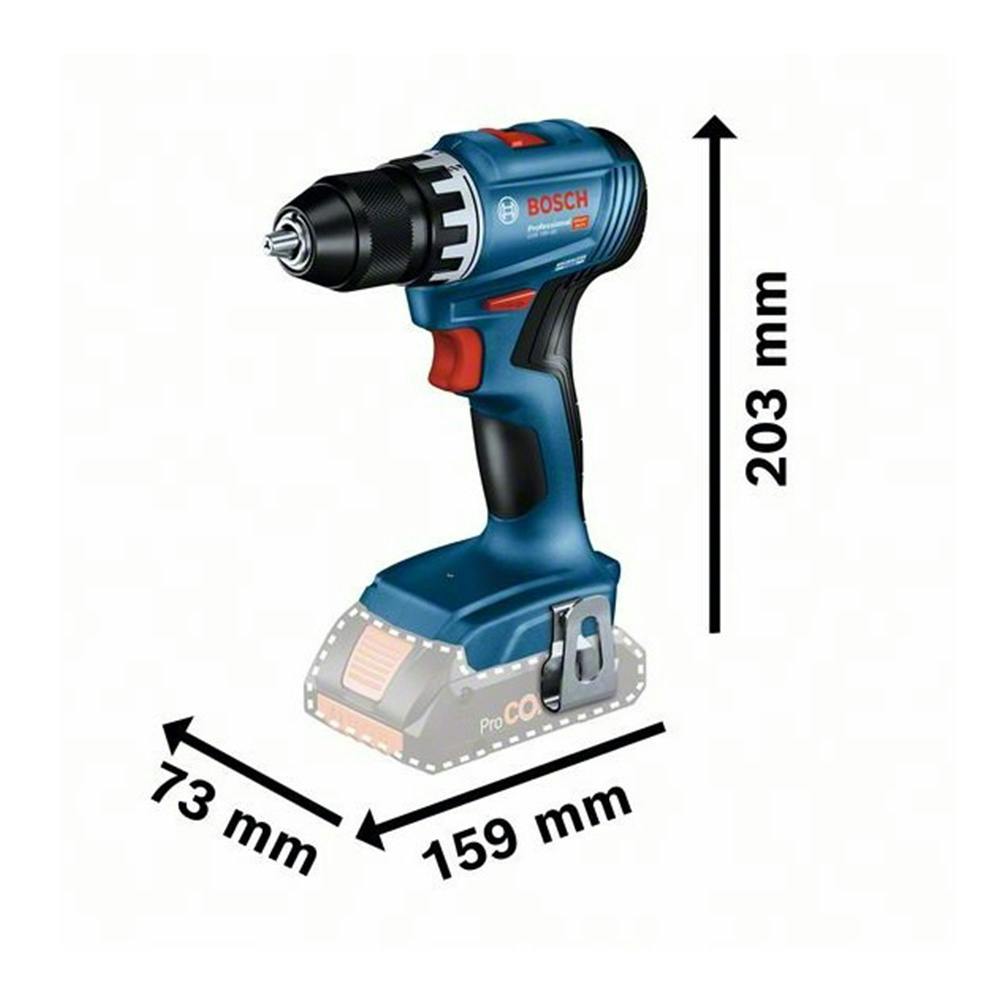 BOSCH コードレスドライバードリル 18V GSR18V-45 バッテリー2個付