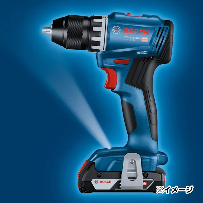 BOSCH コードレスドライバードリル 18V GSR18V-45 バッテリー2個付