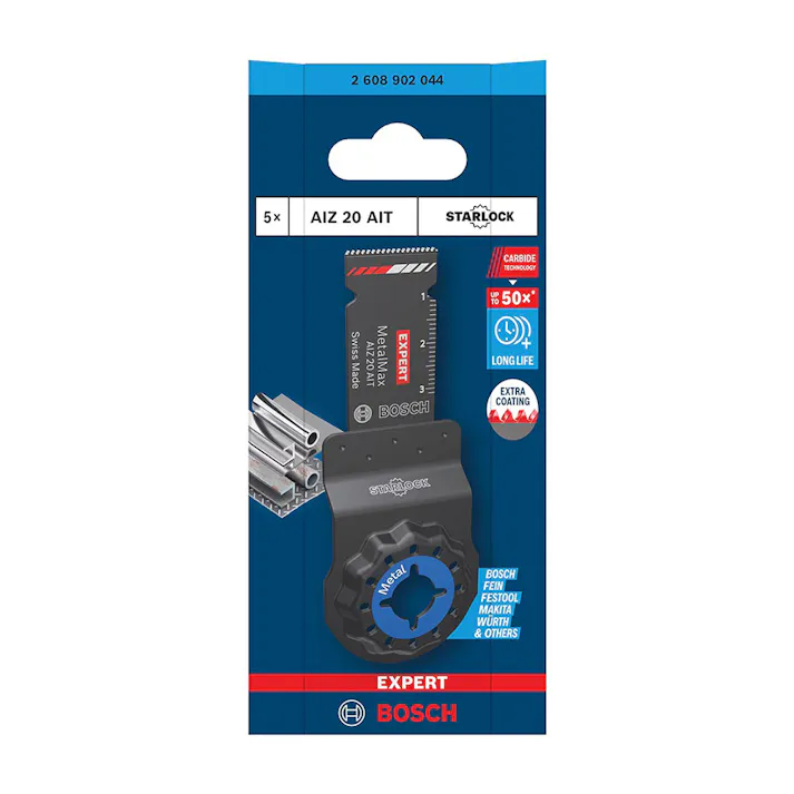 BOSCH 超硬マルチツールブレード AIZ20AIT 5枚入り