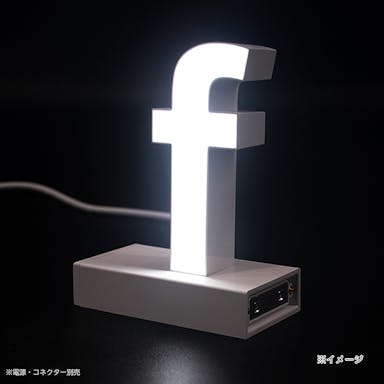 LED文字 マグネット式【f】高さ100mm