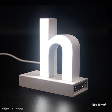 LED文字 マグネット式【h】高さ100mm