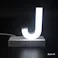 LED文字 マグネット式【J】高さ100mm