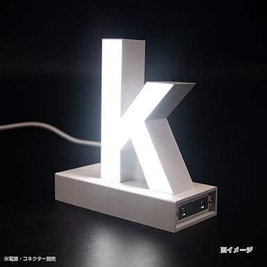 LED文字 マグネット式【k】高さ100mm