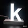 LED文字 マグネット式【k】高さ100mm