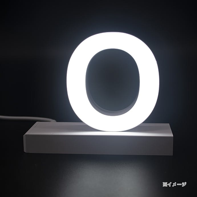 LED文字 マグネット式【O】高さ100mm