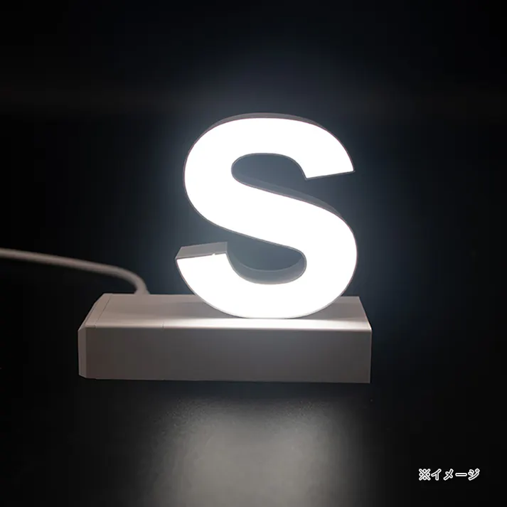 LED文字 マグネット式【s】高さ100mm