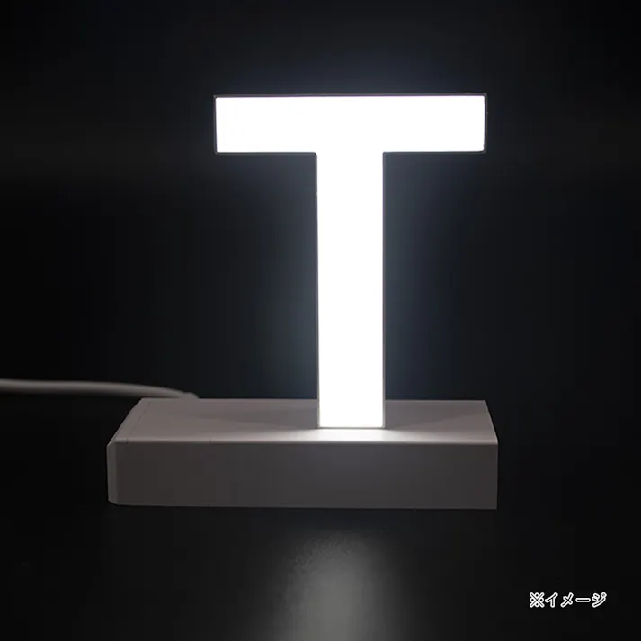 LED文字 マグネット式【T】高さ100mm