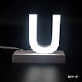 LED文字 マグネット式【U】高さ100mm