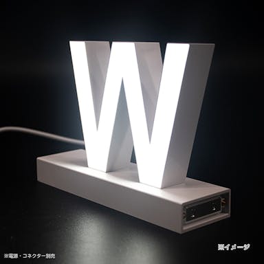 LED文字 マグネット式【W】高さ100mm