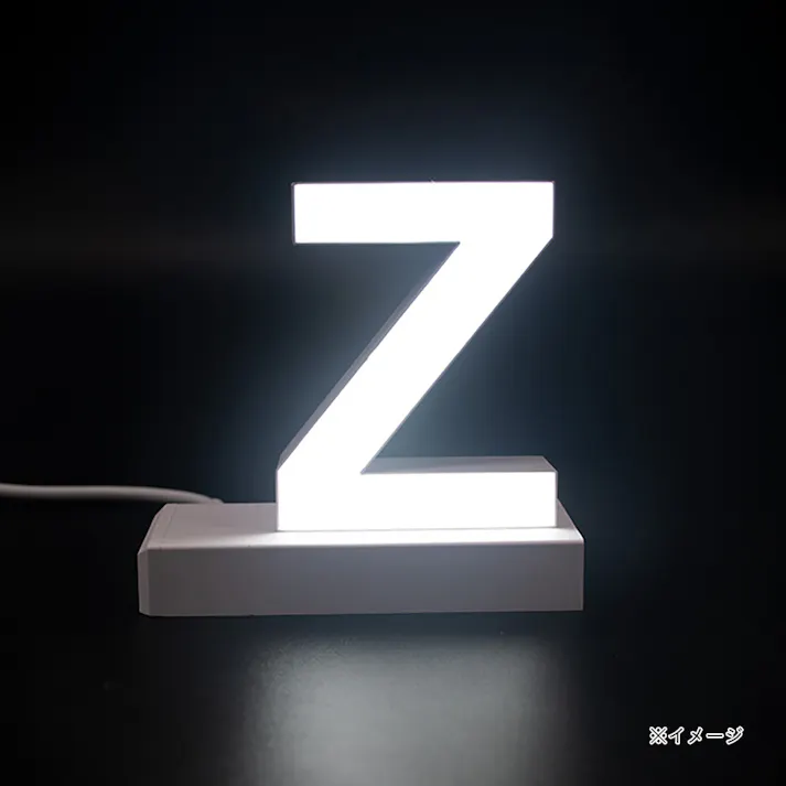 LED文字 マグネット式【Z】高さ100mm