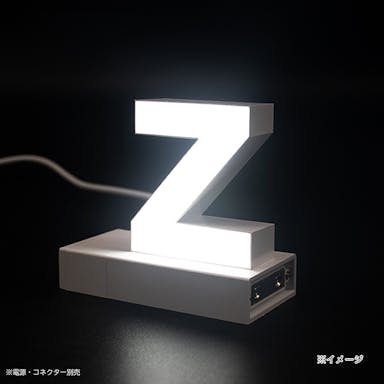 LED文字 マグネット式【z】高さ100mm