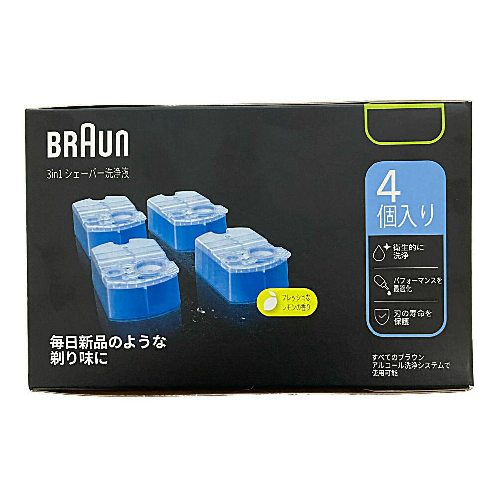 ブラウン 洗浄液 4個パック CCR-4CR | 美容家電 通販 | ホームセンター