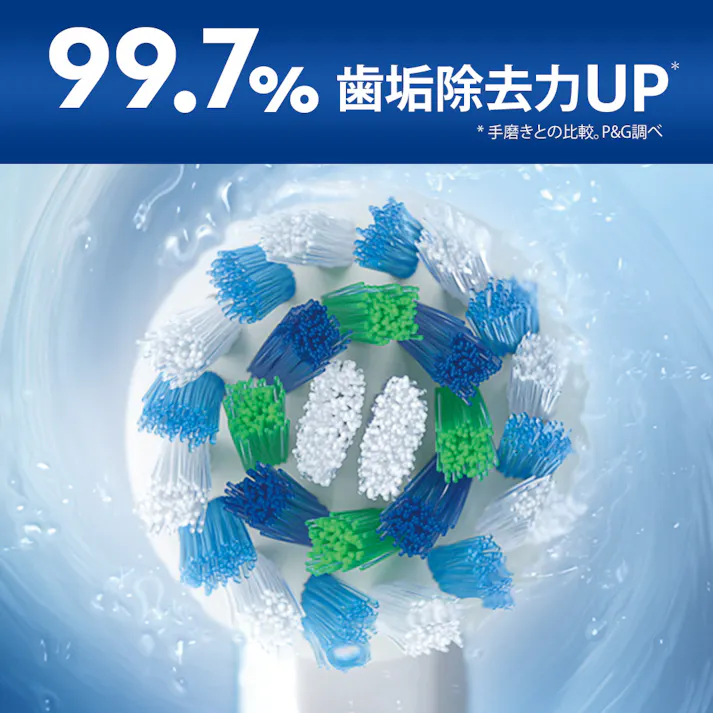 ブラウン 電動歯ブラシ ジーニアス8000 D7015355XC 歯垢除去力up 歯ぐきにやさしい 独自の丸型回転