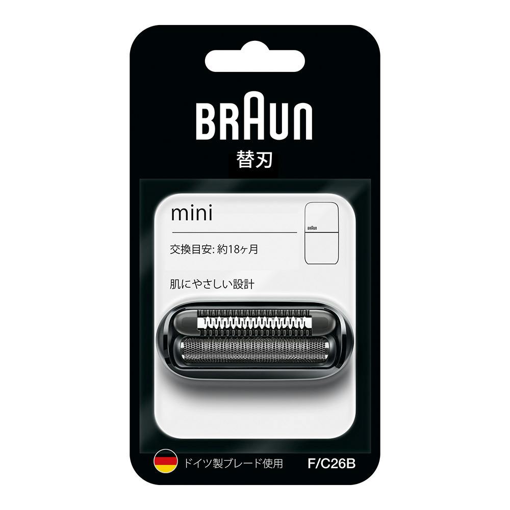 ブラウン シェーバー替刃 ブラウンミニ F/C26B