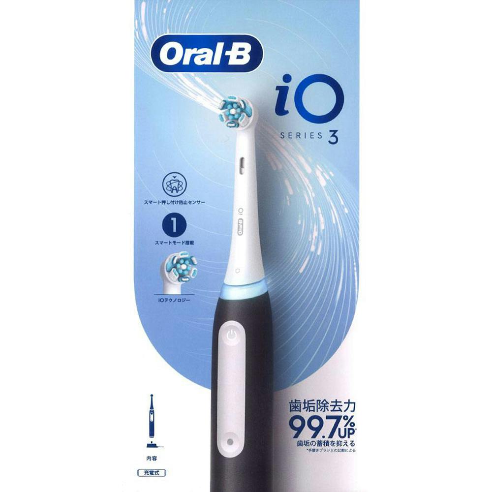 日本初の 【BRAUN】Oral-B iO4S iOG41B60BK 電動歯ブラシ マット 