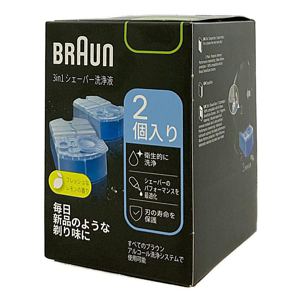 【BRAUN美品】 Clean&Renew5個+1個 3箱セット ブラウン洗浄液 BRAUN クリーン＆リニューシステム専用洗浄液カートリッジ（5個