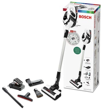 BOSCH コードレスクリーナーアンリミテッド 18V BBS1223WJP バッテリー2個付【別送品】