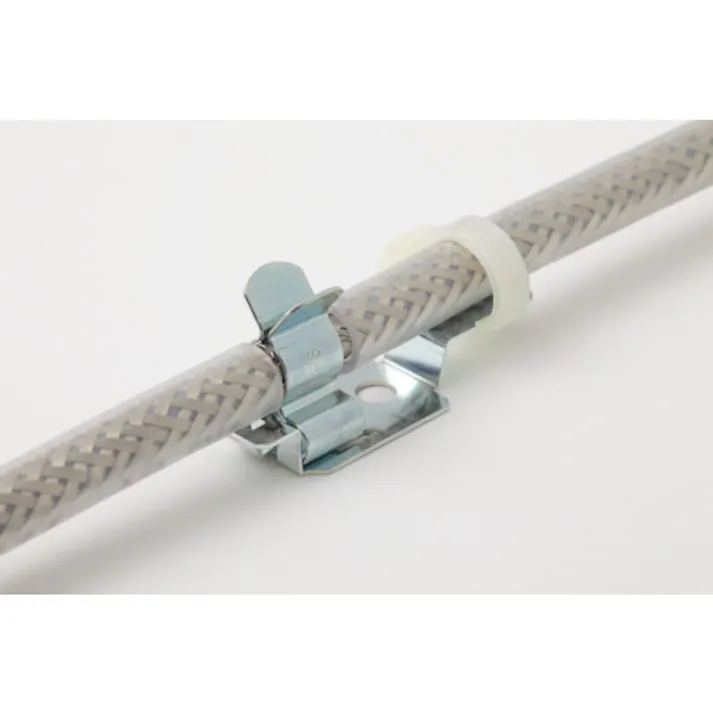 【CAINZ-DASH】HEBOTEC社 EMC対策 シールドクランプ シールド径3~6mm 25個入り 1010-002【別送品】