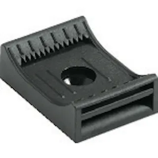【CAINZ-DASH】HEBOTEC社 フックアンドループバンド20mm幅 ベース固定具 ケーブル径10-60mm M4・M5ねじ止め 10個入り 3011-006【別送品】