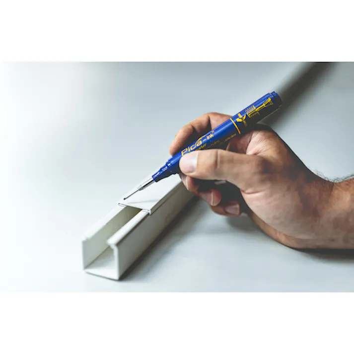 【CAINZ-DASH】Pica Marker社 深穴インクマーカーInk 黒 15046【別送品】