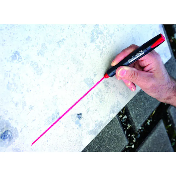 【CAINZ-DASH】Pica Marker社 パーマネントマルチマーカー“VISOR”用替え 黄 4本入り 99144【別送品】