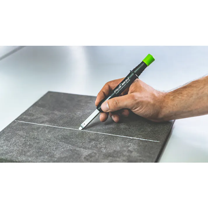 【CAINZ-DASH】Pica Marker社 建築用シャープペンシルBIG Dry 平型芯2×5mm 黒2B 6060【別送品】