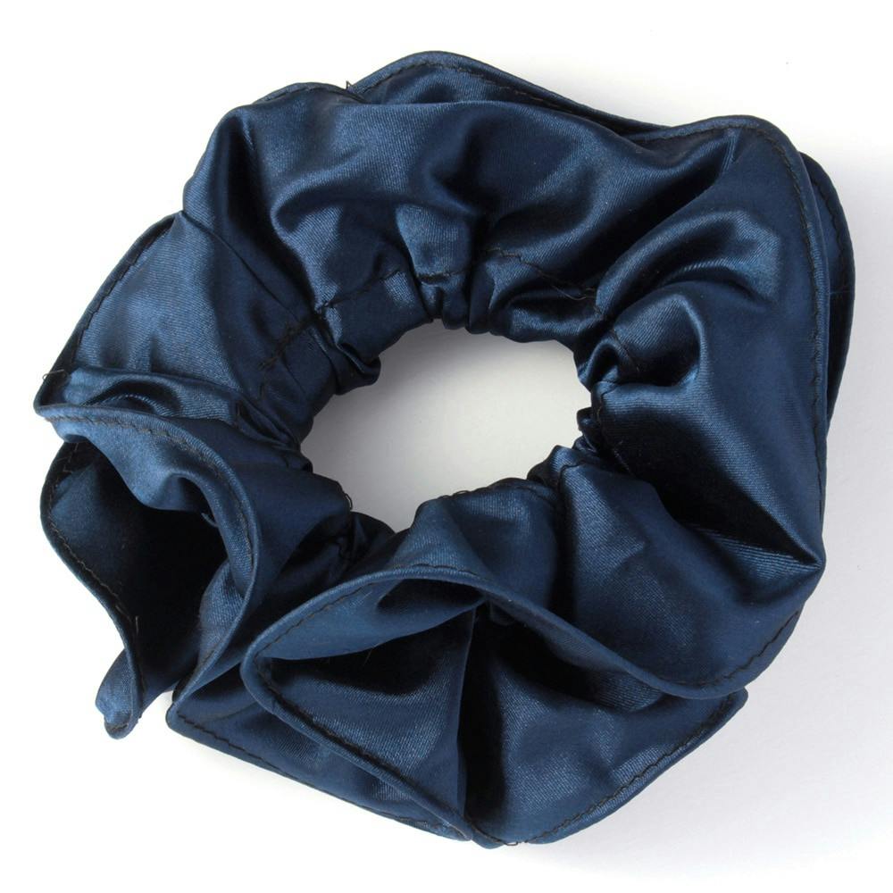 イノウエ シュシュ 無地 黒