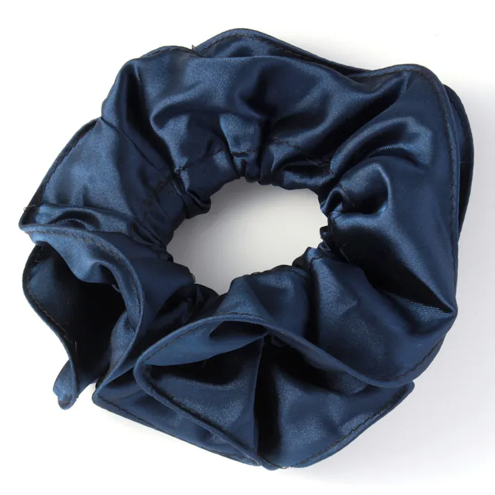 イノウエ シュシュ 無地 黒