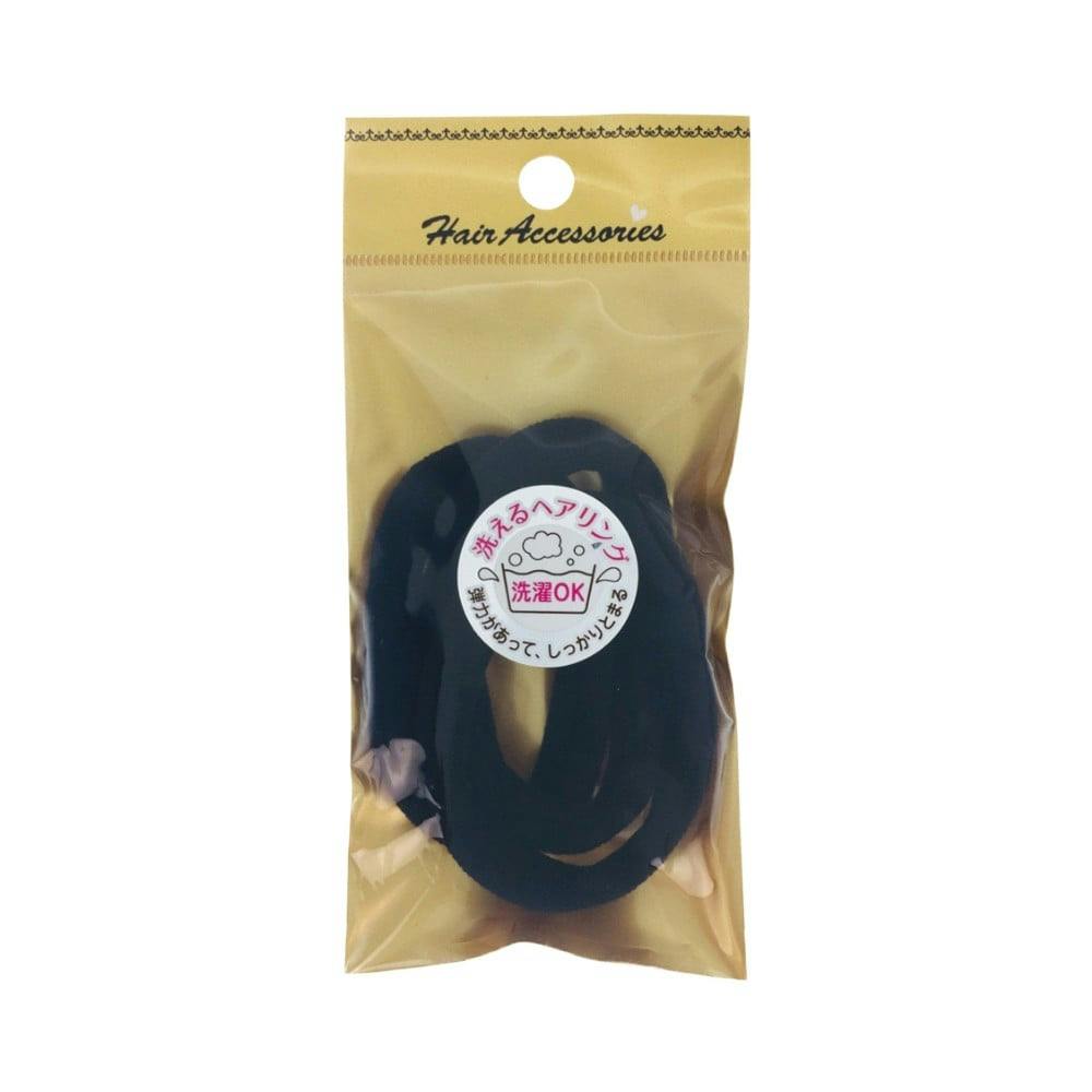 イノウエ 洗えるゴム 黒 3P