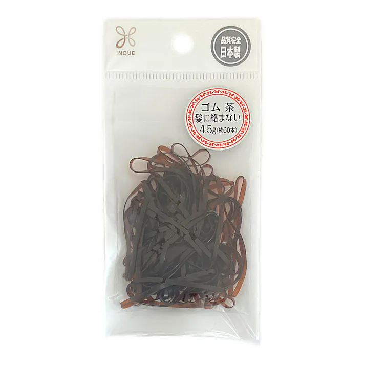 イノウエ カラマナイゴム 茶 60個入