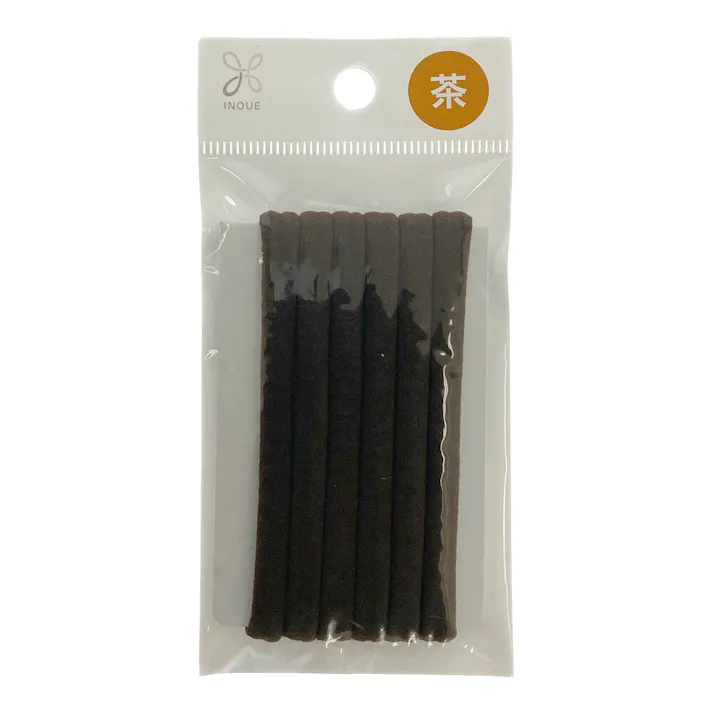 イノウエ アラエルリングゴム 茶 6P