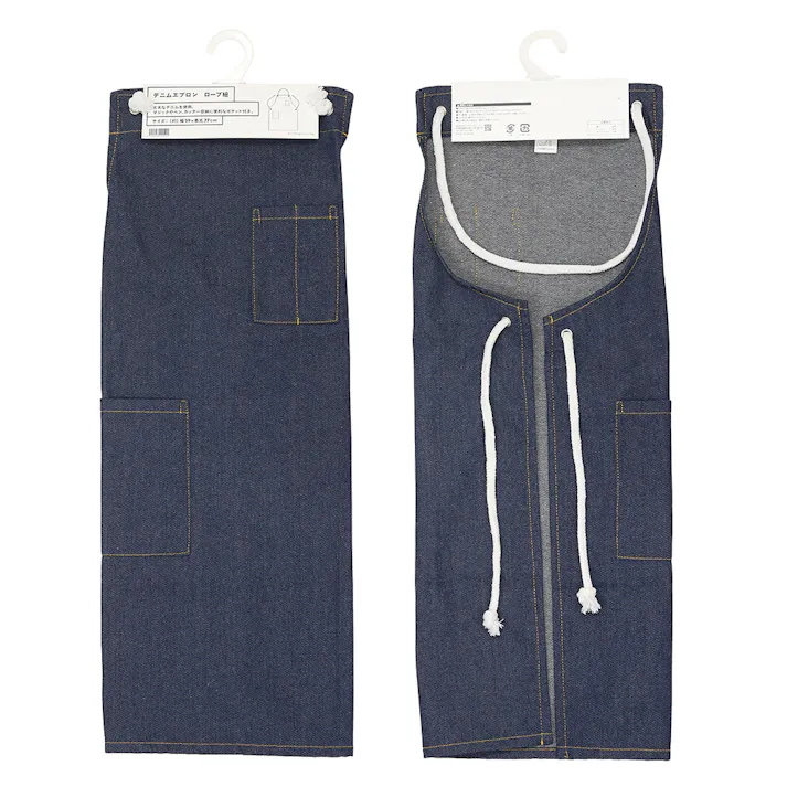 デニムエプロン ロープ式