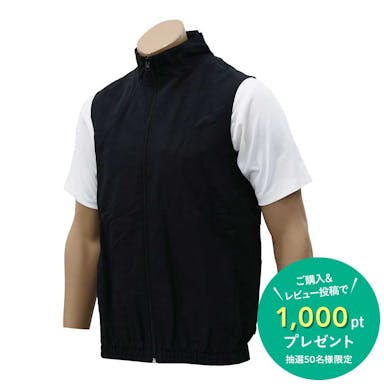 ファン付ウェアセットエアリーバッグ ブラックＭ