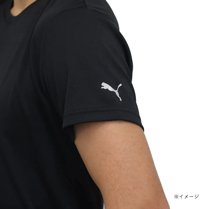 PUMA26 ハニカムメッシュシャツ ブラック L