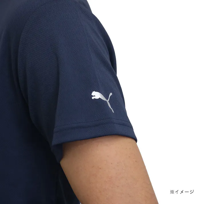 PUMA26 ハニカムメッシュシャツ ネイビー L