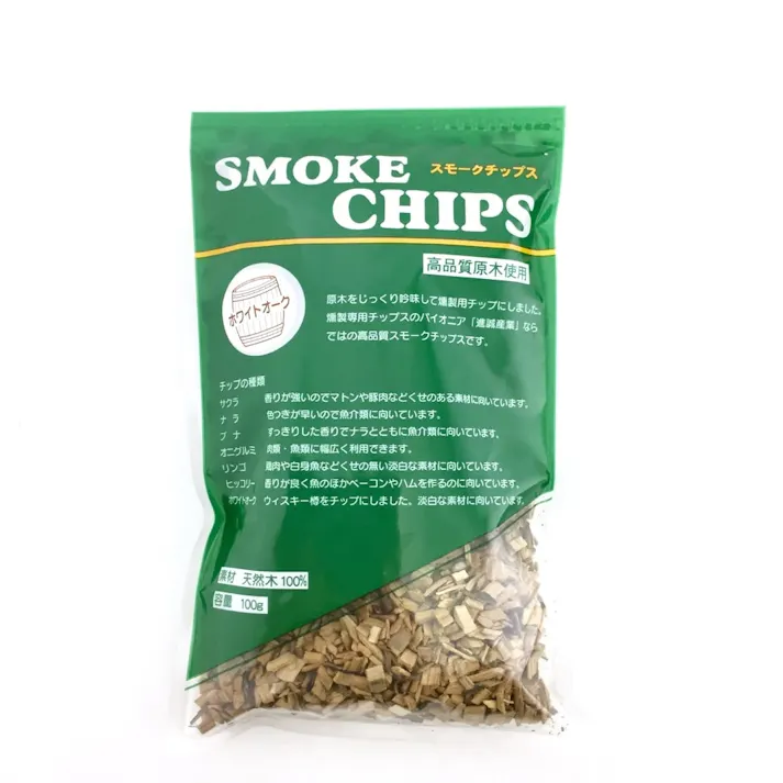 進誠産業 スモークチップ ホワイトオーク 100g